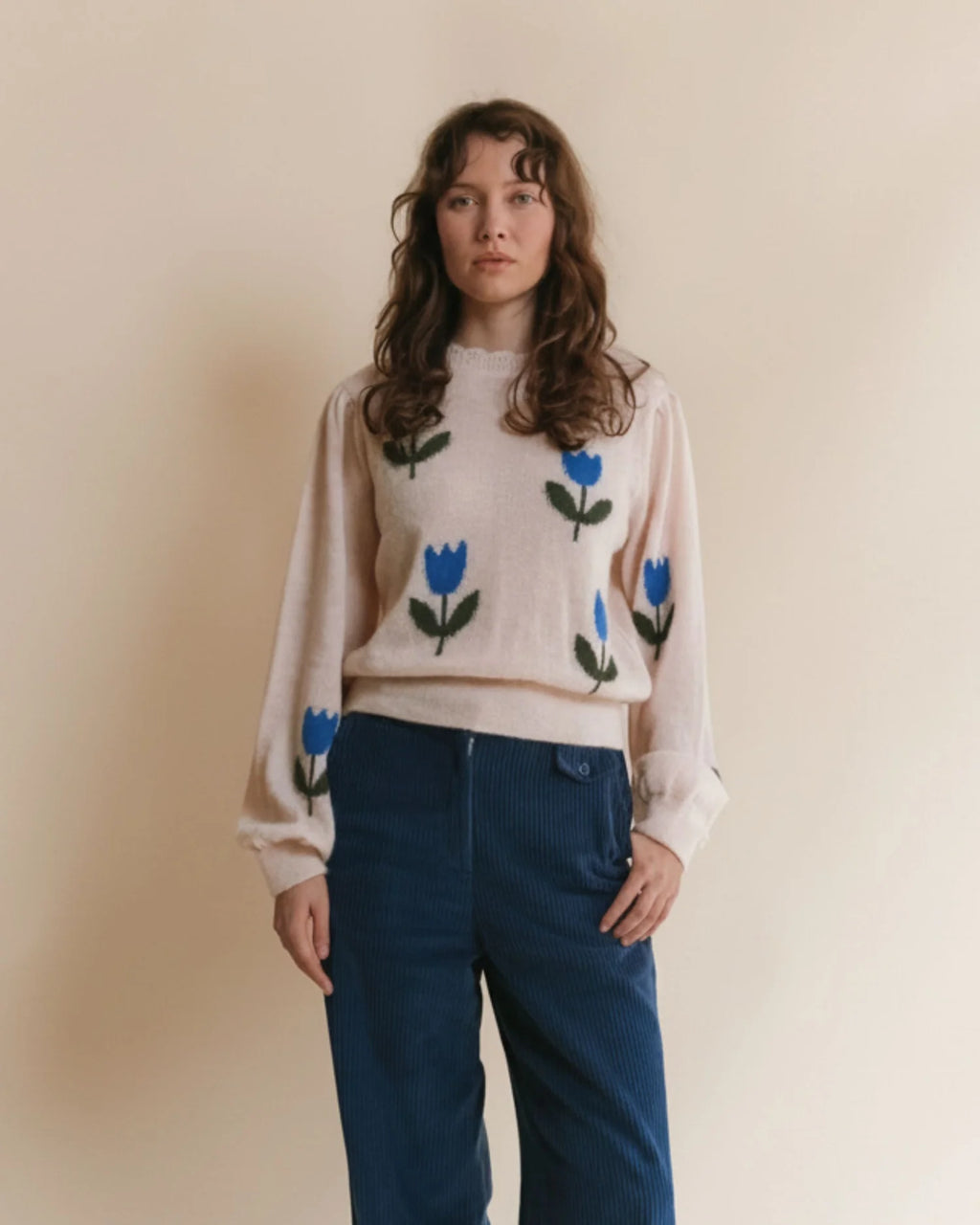 Emile et Ida Eva Tulips Sweater
