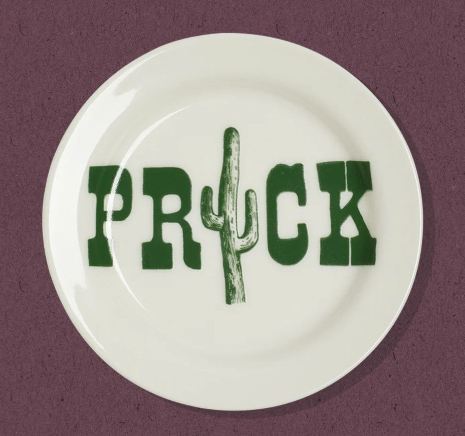 Fishs Eddy Prick Plate