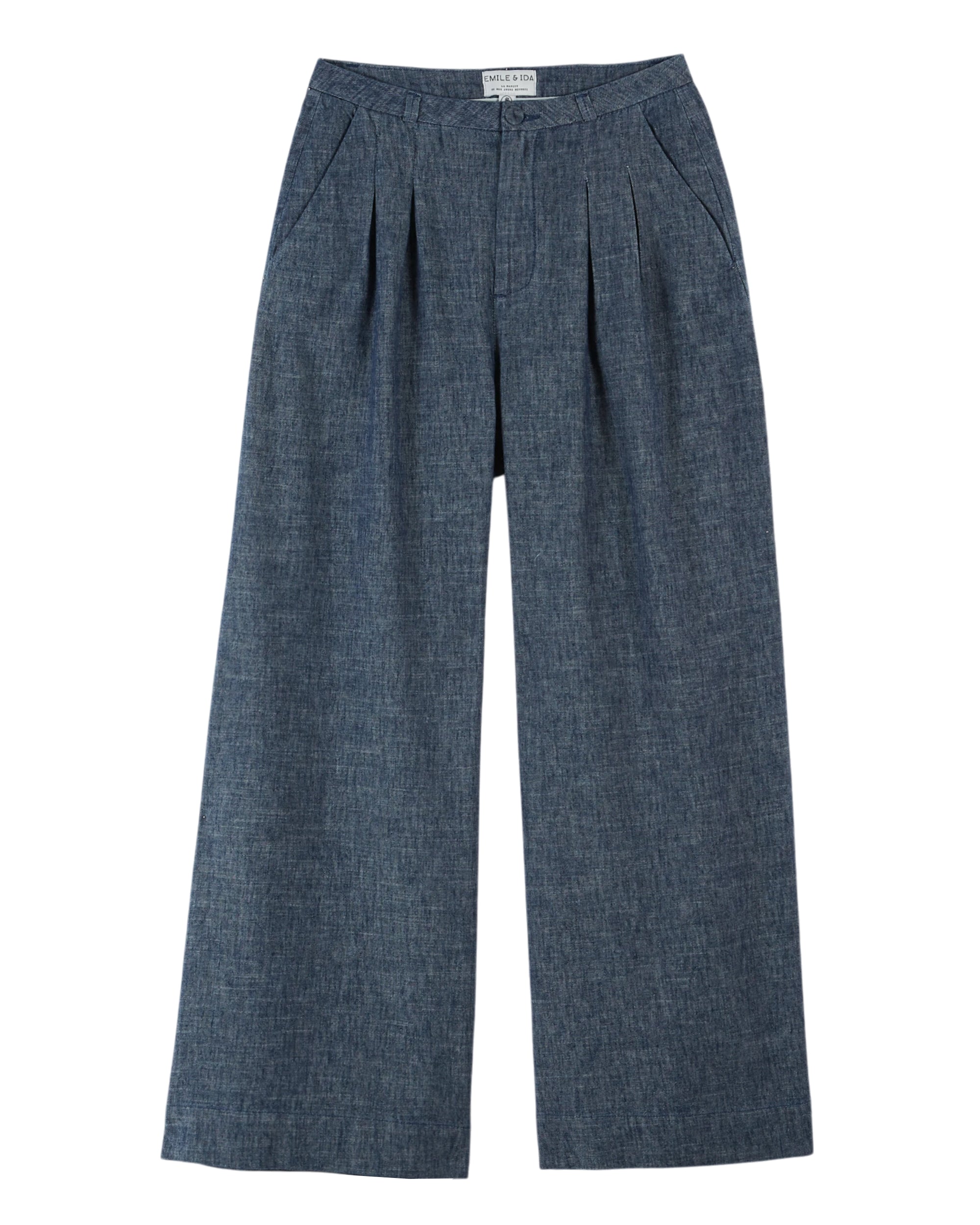 Emile & Ida Loose Fitting Cotton and Linen Pants