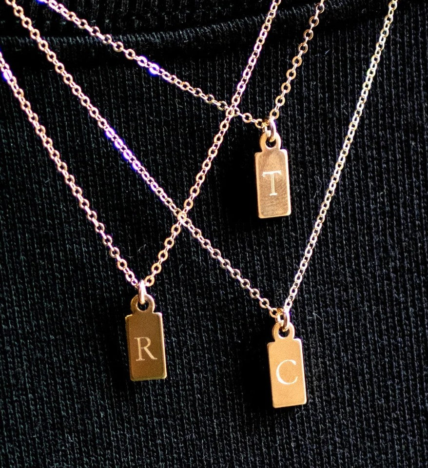 Able Mini Dog Tag Necklace