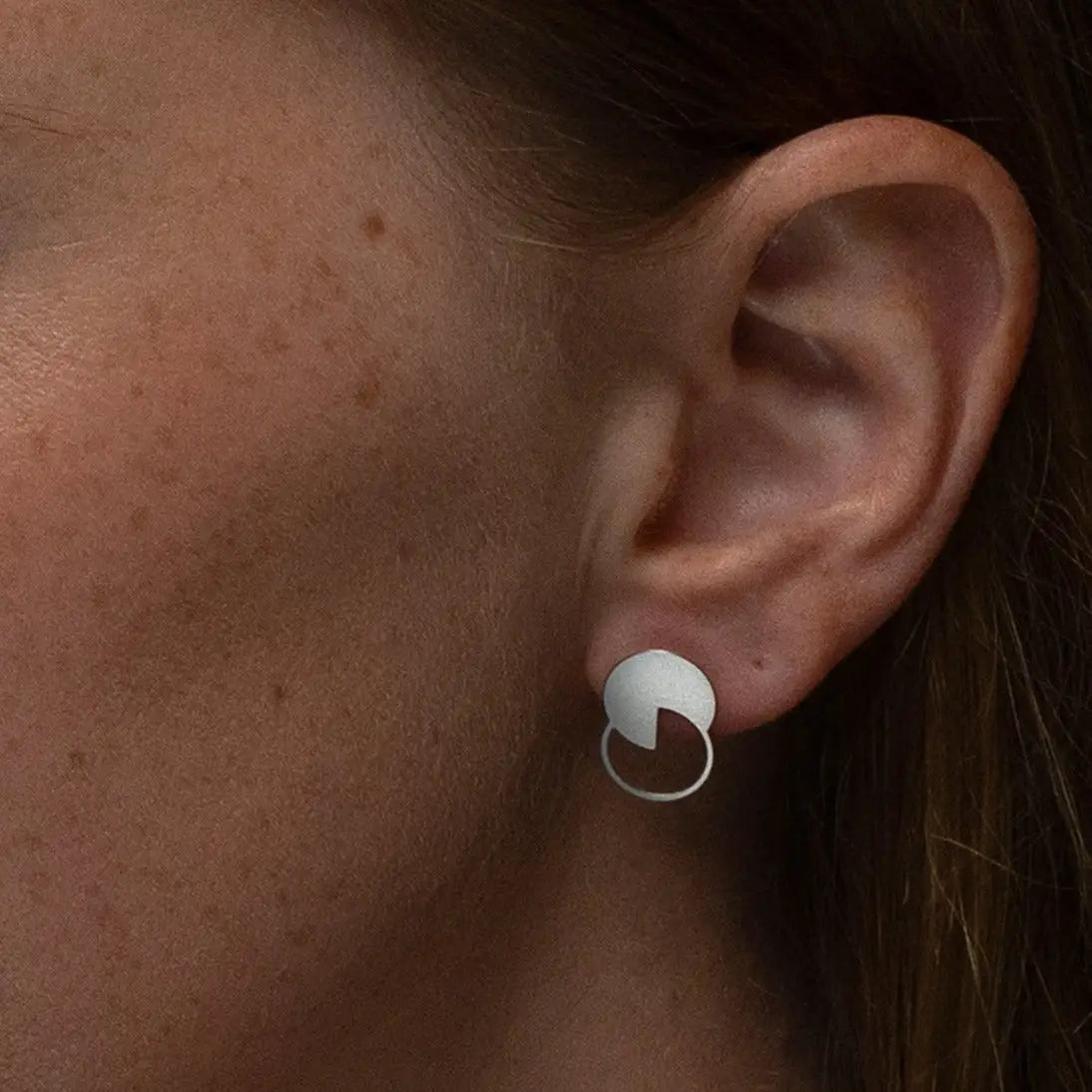 Angular Moment Eclipse Studs, Small