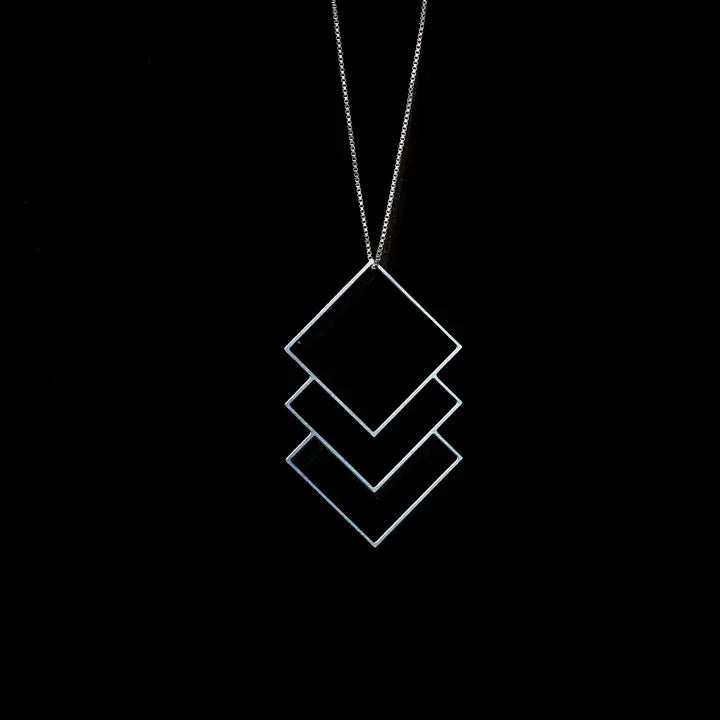 Angular Moment Maze Necklace