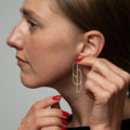 Angular Moment Waterfall Earrings