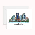 Anna Whitham Nashville Skyline Card