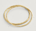 Beehive Weathered Oval Bangle