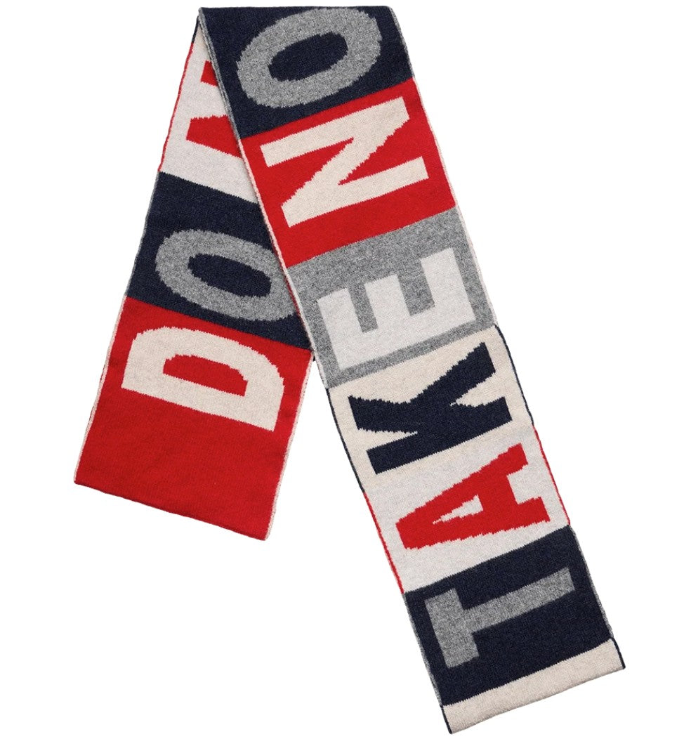 Black and Beech Take No Shit Do No Harm Scarf