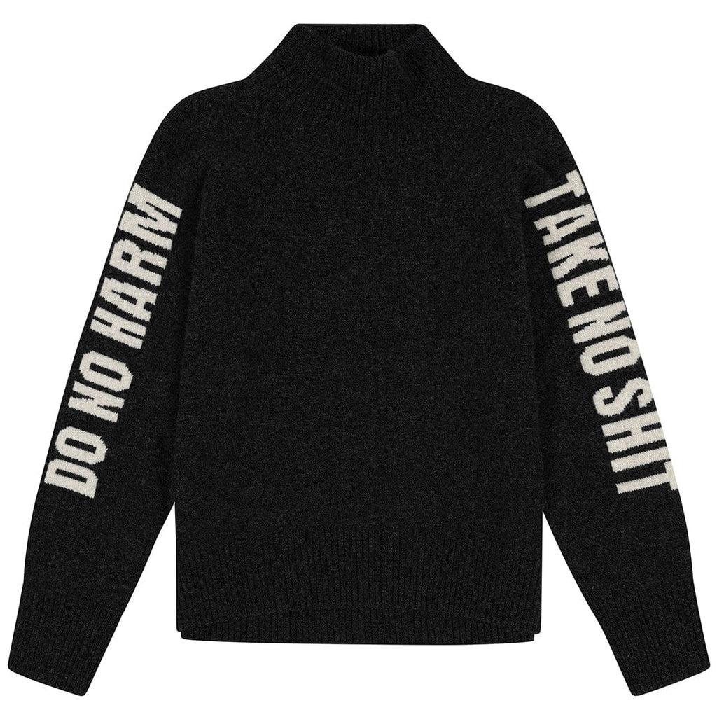 Black & Beech Do No Harm Take No Shit Sweater