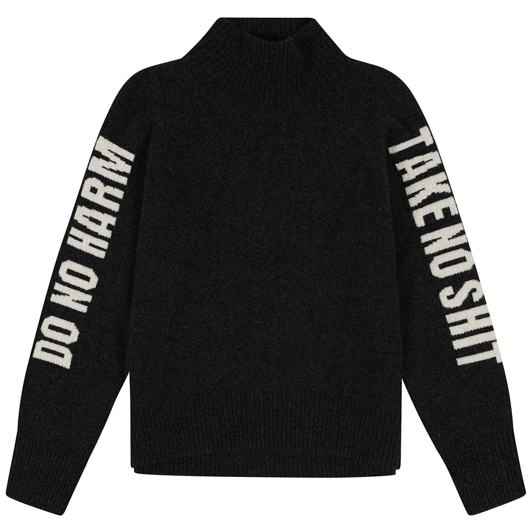 Black & Beech Do No Harm Take No Shit Sweater