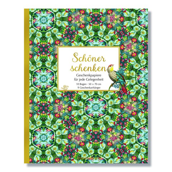 Coppenrath Kaleidoscope Gift Wrap Book