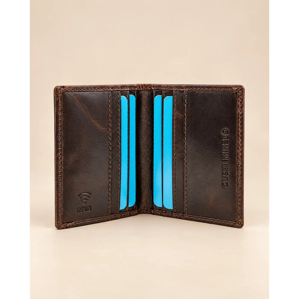 Custi Mikelo Leather Cardholder / Wallet
