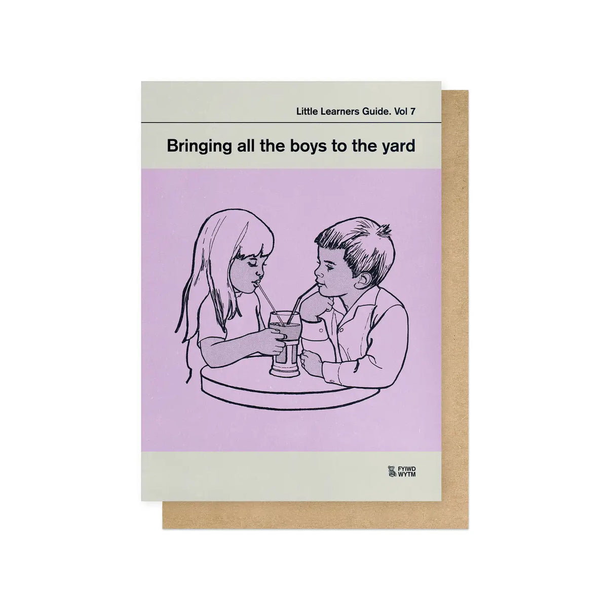 East End Bringing All the Boys to the Yard Card