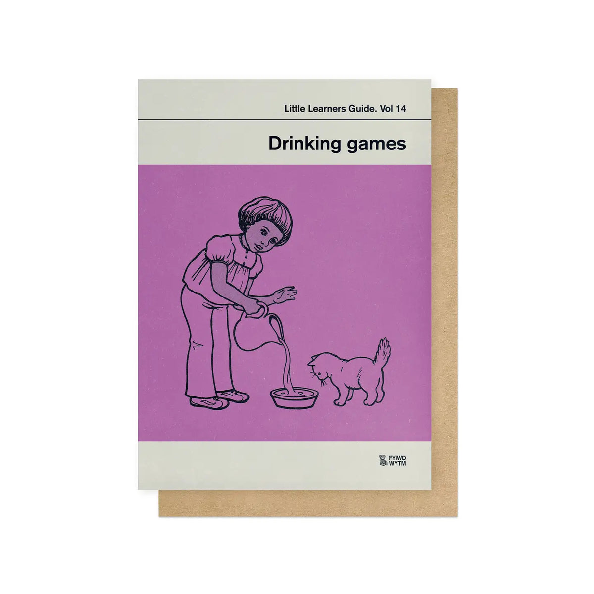 East End Drinking Games Card
