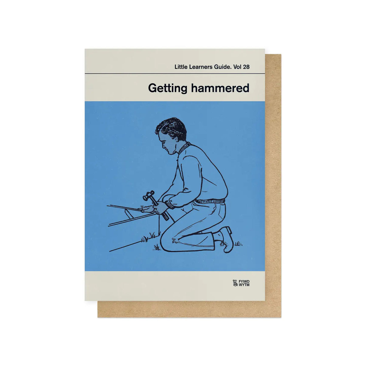East End Getting Hammered Card