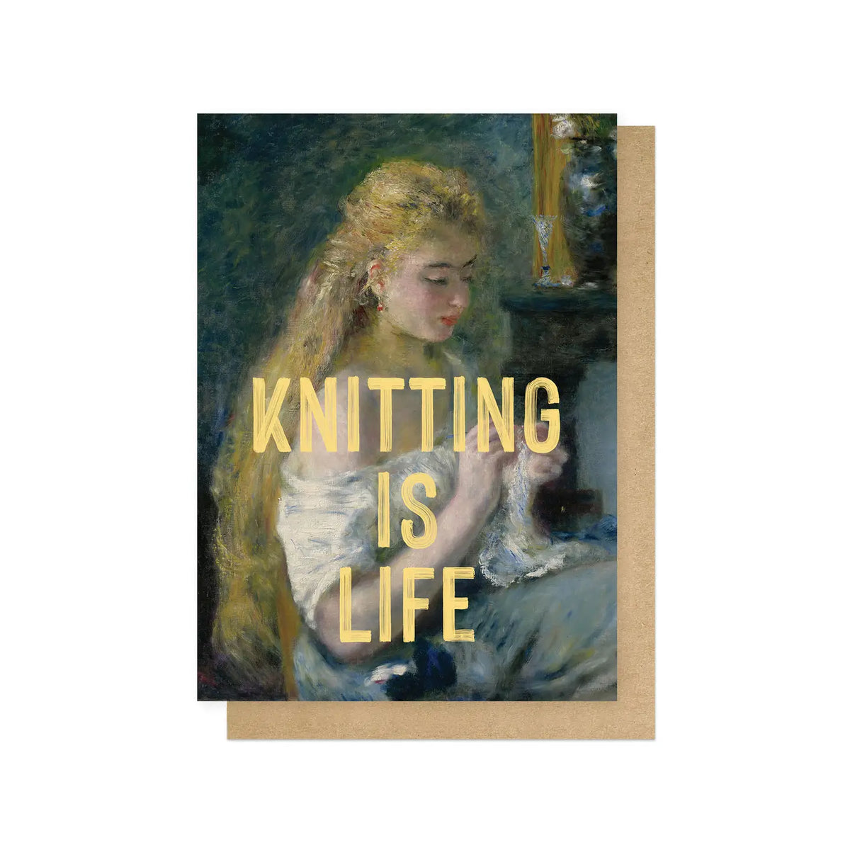 East End Knitting is Life Card