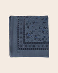 Emile et Ida Rosalie Floral Blue Scarf