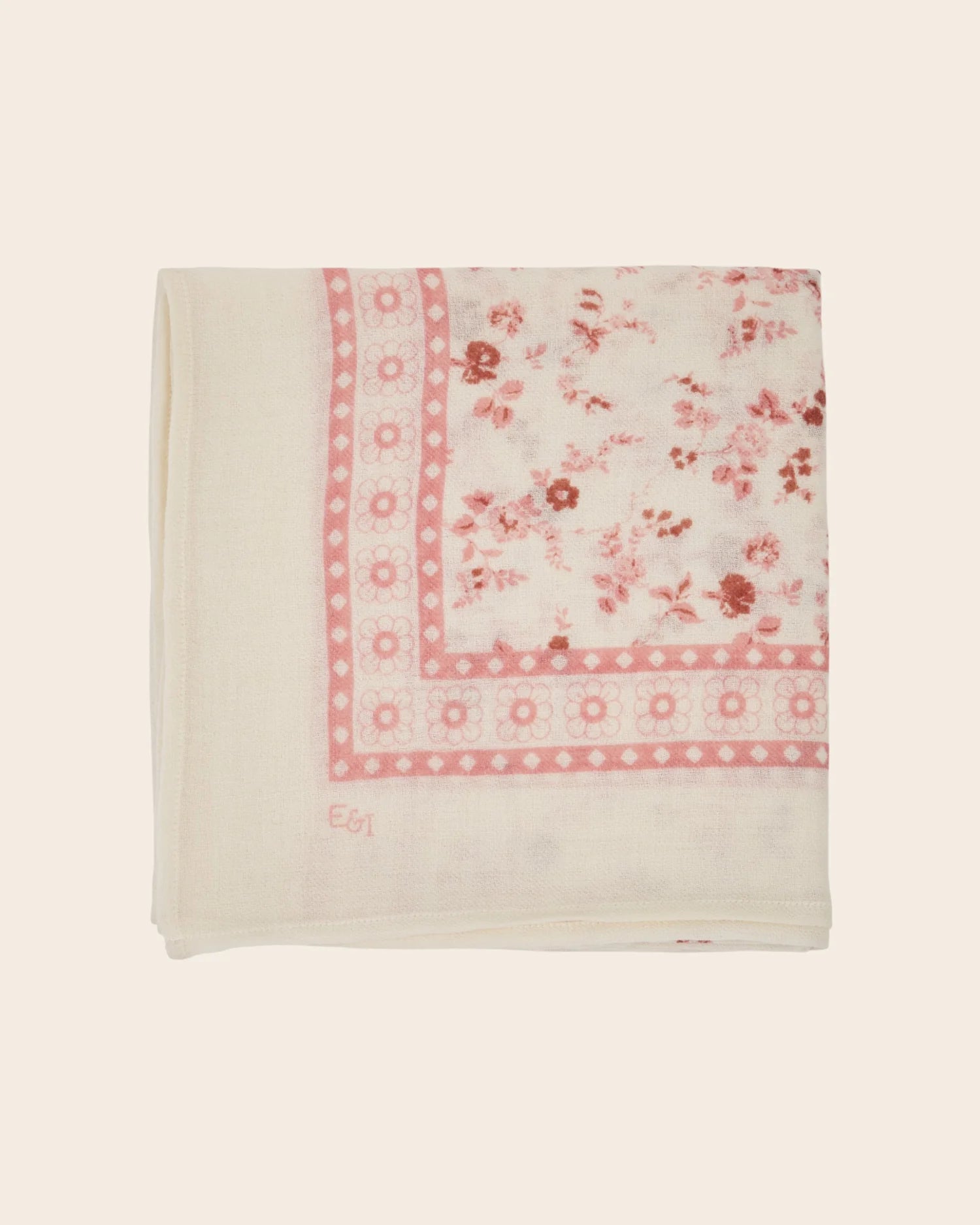 Emile et Ida Rosalie Rose Scarf