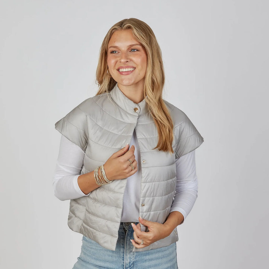 Erin Gray Carline Cap Sleeve Vest
