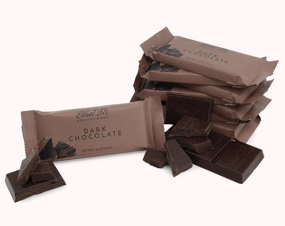 Ethel M Dark Chocolate Bar