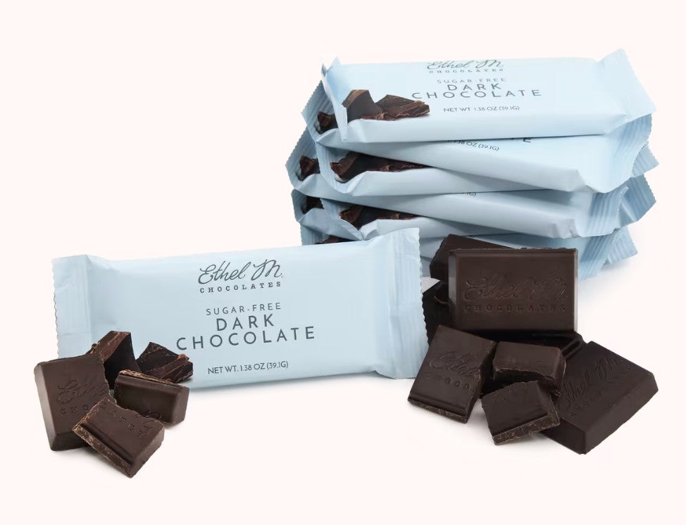 Ethel M Dark Sugar Free Bar