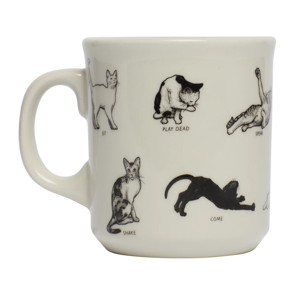 Fishs Eddy Cat Tricks Mug