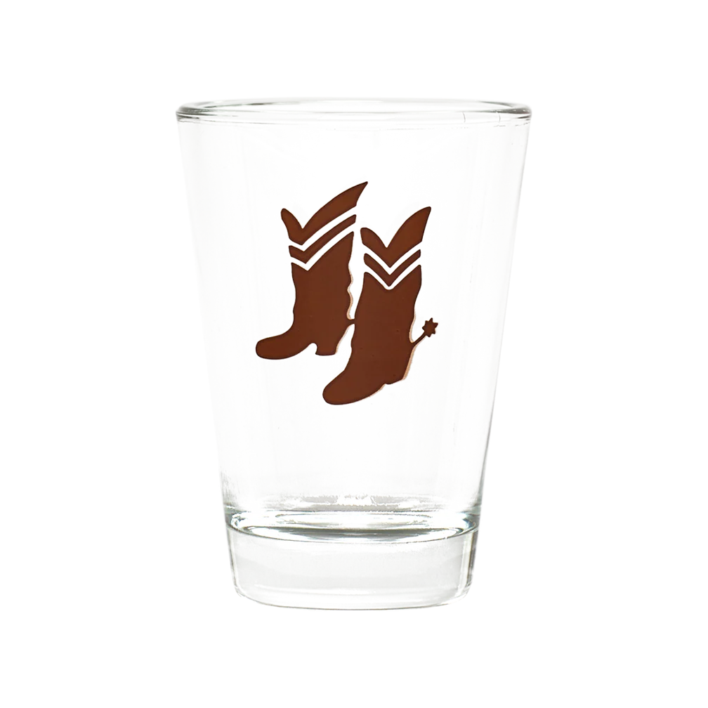 Fishs Eddy Cowboy Boots Shot Glass
