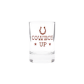Fishs Eddy Cowboy Up Shot Glass
