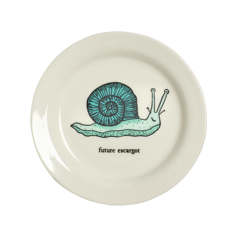 Fishs Eddy Escargot Plate