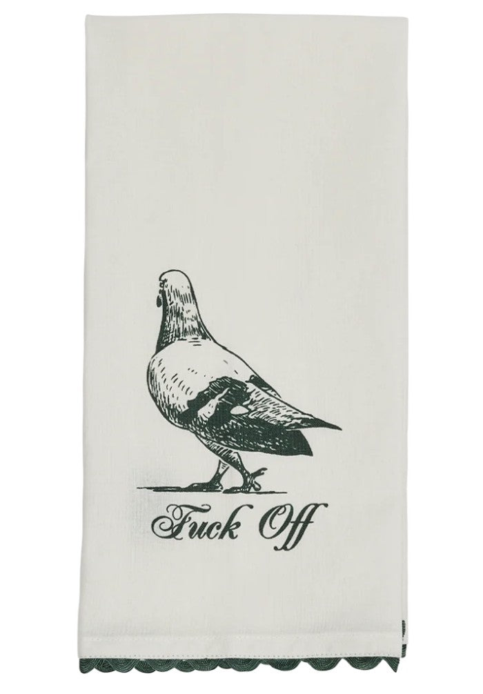 Fishs Eddy Fuck Off Tea Towel