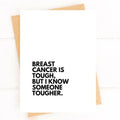 Five Dot Post Breast Cancer is Tough Card