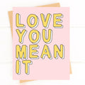 Five Dot Post Love You Mean It
