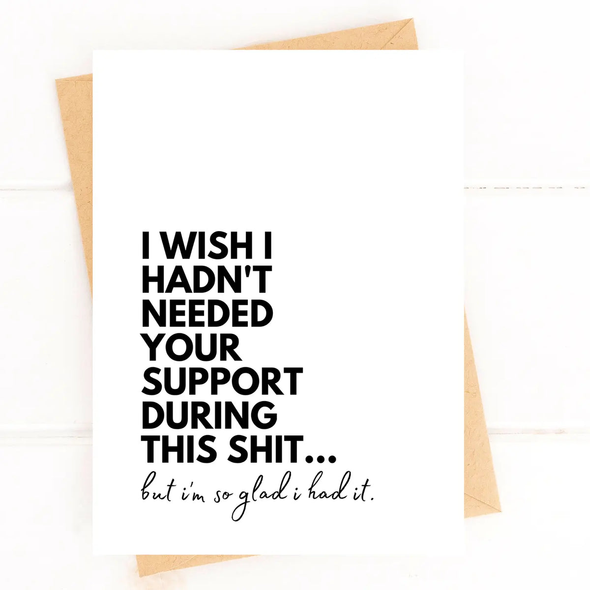 Five Dot Post Thank You for Support System I Wish...