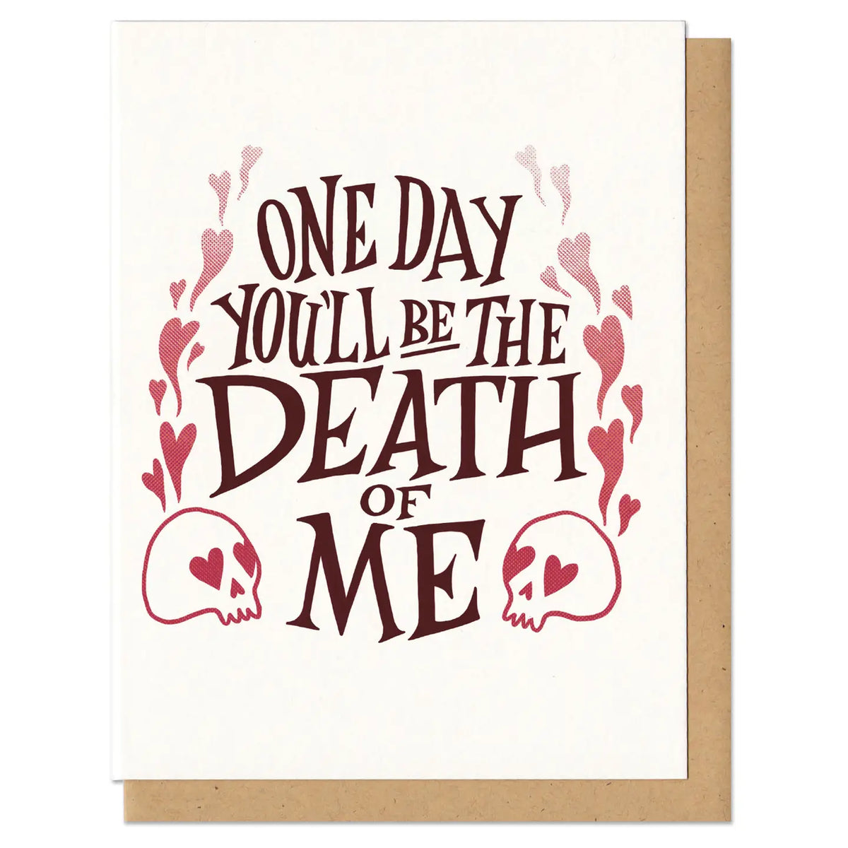 Frog & Toad Death of Me Card