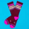 Gumball Poodle Badass Grandma Socks