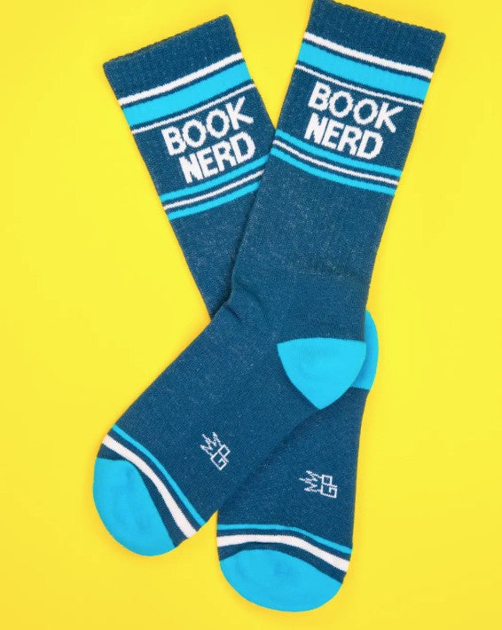 Gumball Poodle Book Nerd Socks