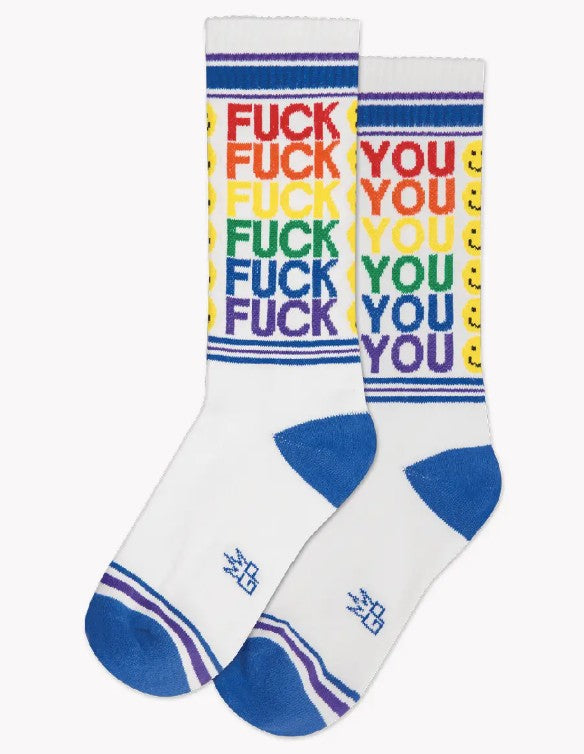 Gumball Poodle Fuck You Socks