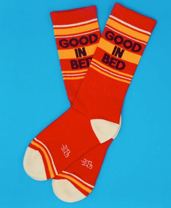 Gumball Poodle Good in Bed Socks