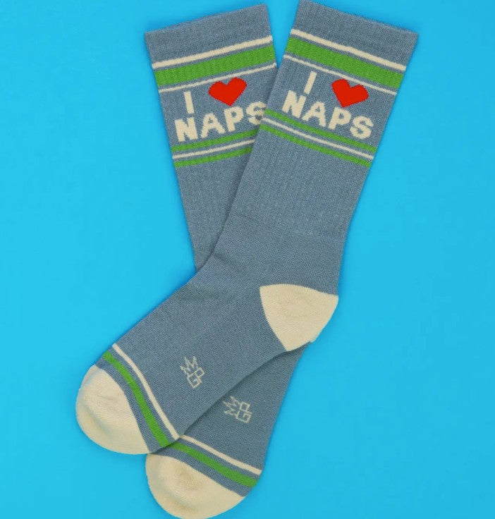 Gumball Poodle I Love Naps Socks