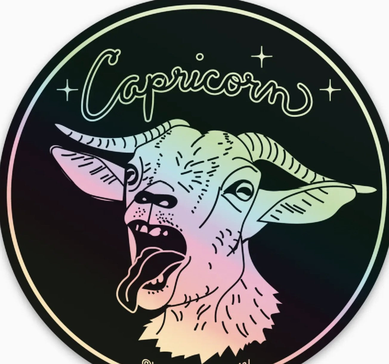 Harmony Art Shop Capricorn Sticker