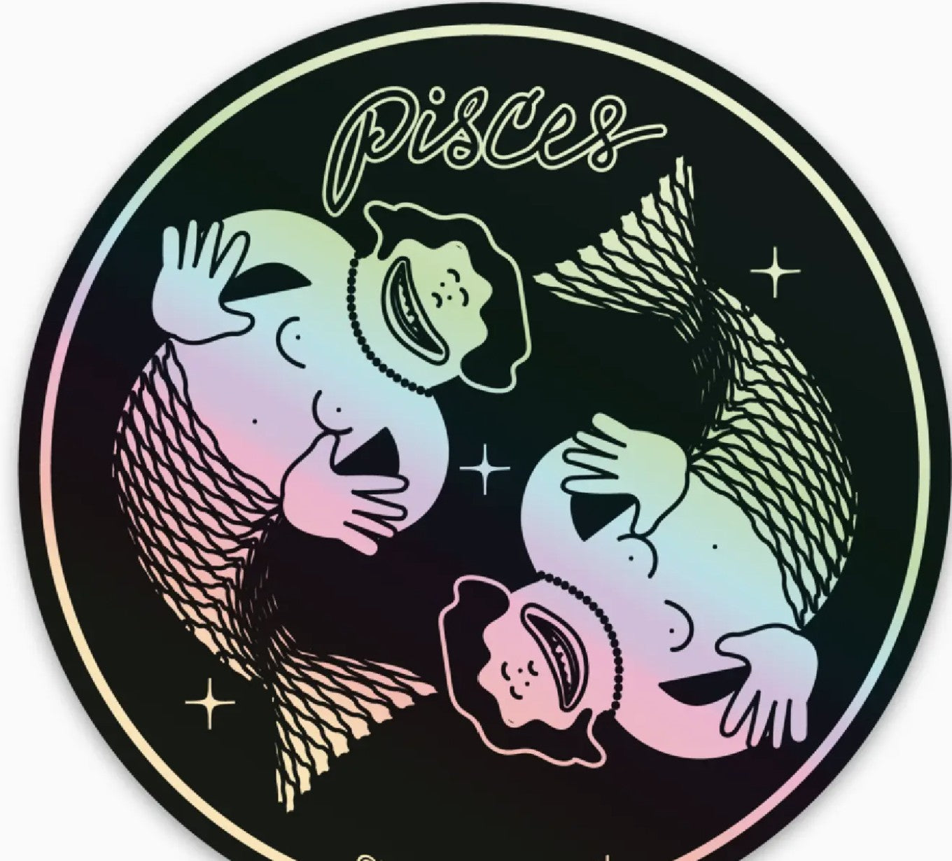 Harmony Art Studio Pisces Sticker