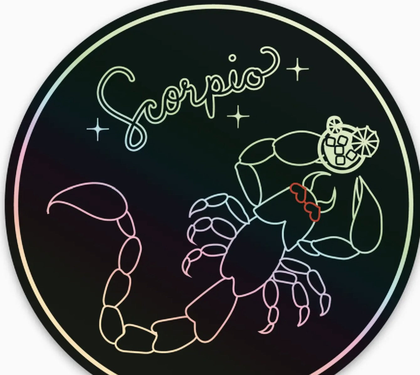 Harmony Art Shop Scorpio Sticker