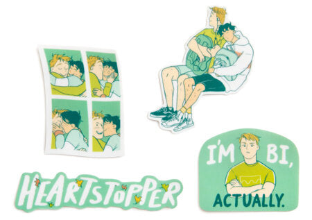 Heartstopper Boy Meets Boy Stickers