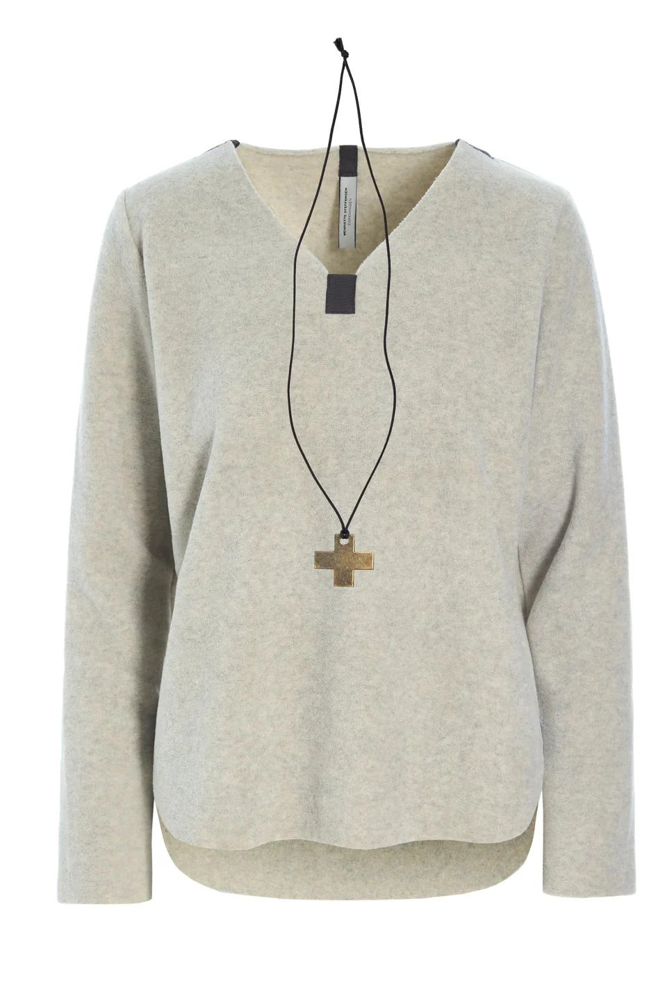 Henriette Steffensen Blouse and X Necklace