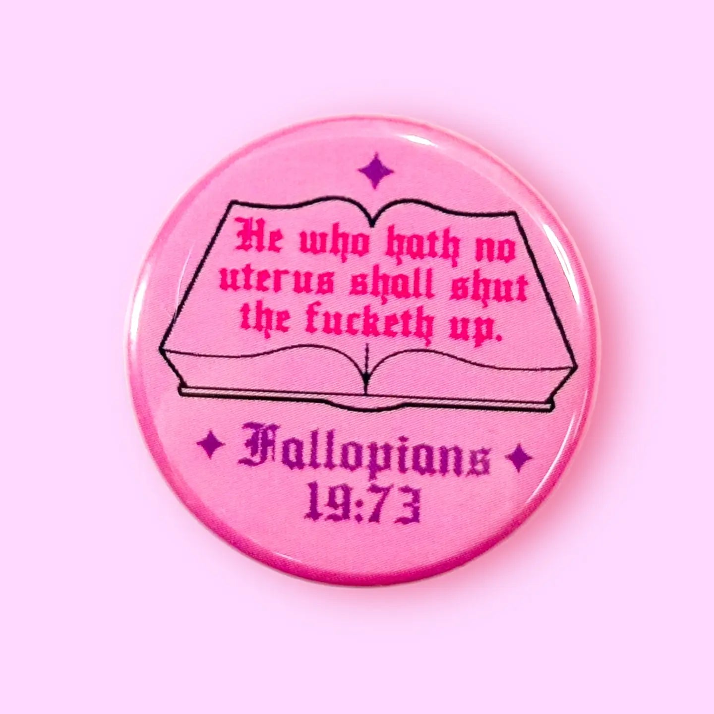 Hissin Kitten Fallopians Pin