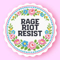 Hissin Kitten Rage Riot Resist Sticker