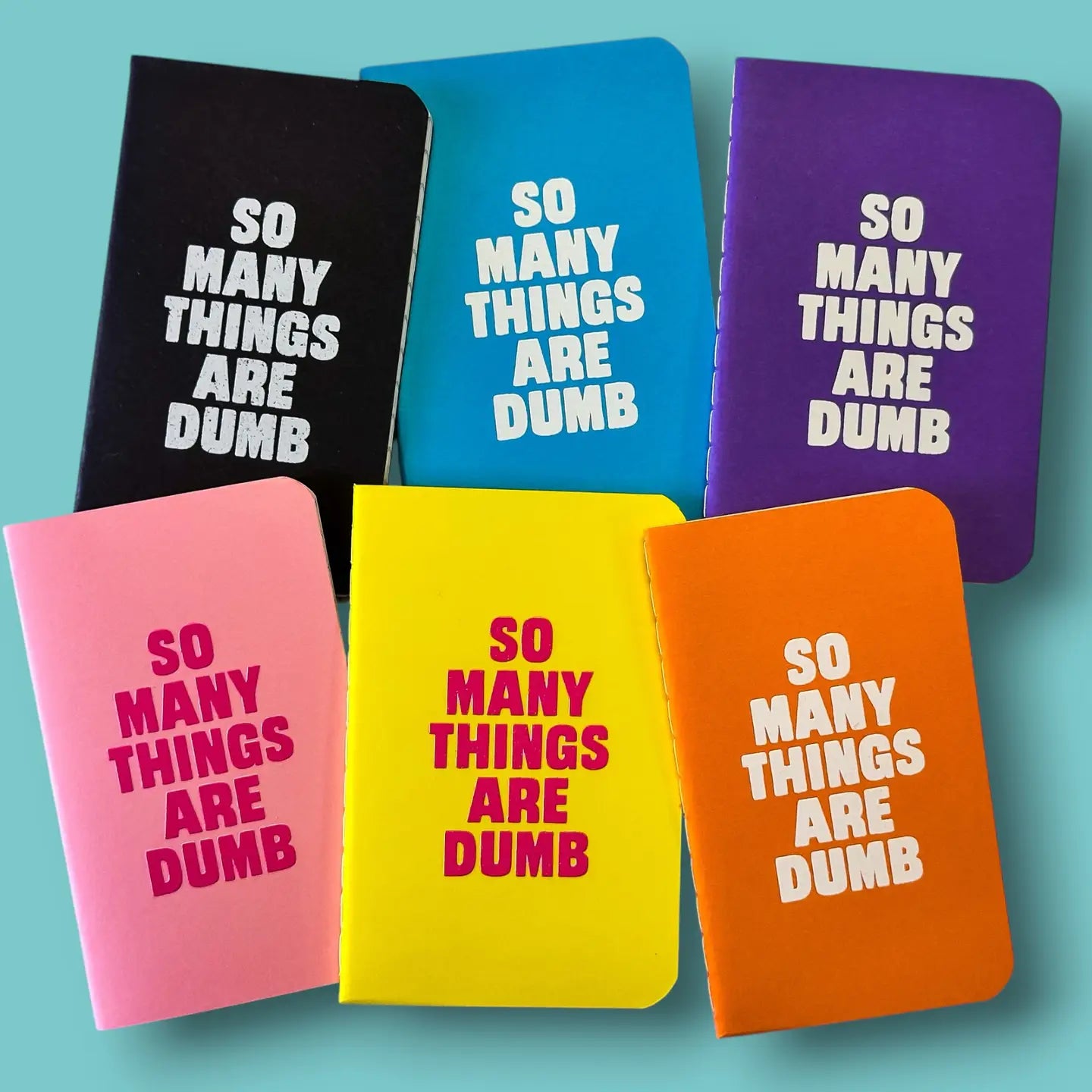 Hissin Kitten So Many Things are Dumb Notebook