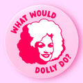 Hissin Kitten What Would Dolly Do Sticker