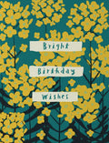 Honeyberry Mustard Flowers Birthday Card