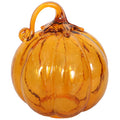 India House Glass Pumpkin Orange