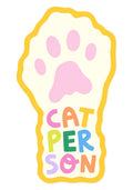 Kands.co Cat Person Sticker