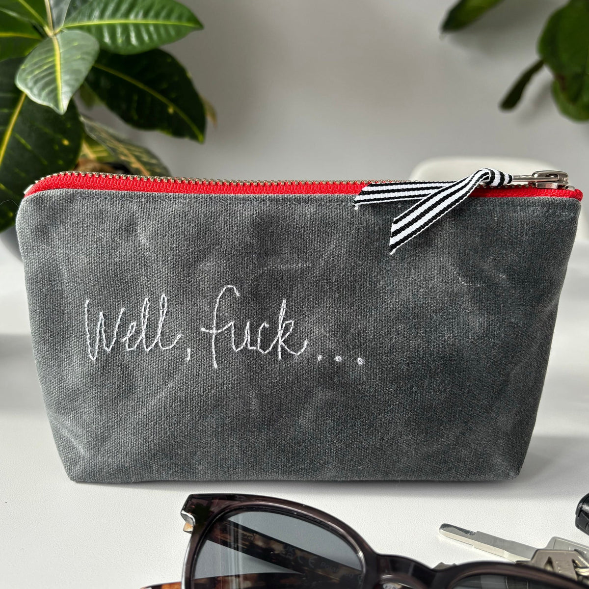 K Studios Waxed Canvas Pouch: Well...